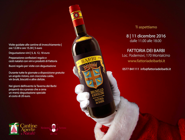 Fattoria dei Barbi a Montalcino | Cantine aperte a Natale Fattoria dei Barbi a Montalcino | Cantine aperte a Natale