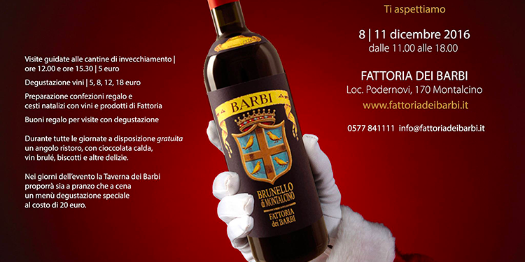Fattoria dei Barbi a Montalcino | Cantine aperte a Natale Fattoria dei Barbi a Montalcino | Cantine aperte a Natale