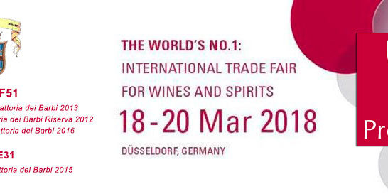 Prowein 2018 | Fattoria dei Barbi Prowein 2018 | Fattoria dei Barbi