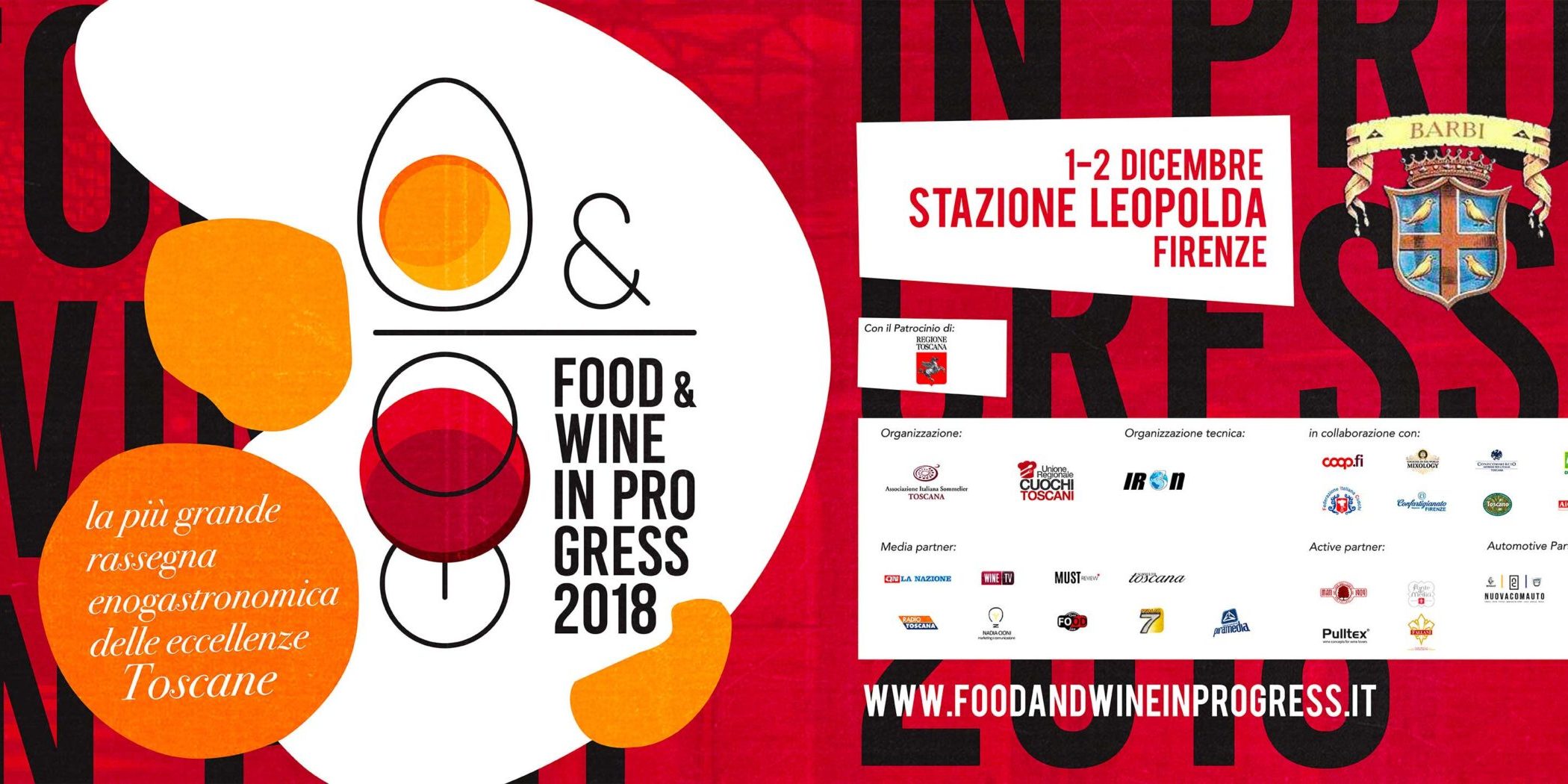 Fattoria dei Barbi presente al Food & Wine in Progress 2018