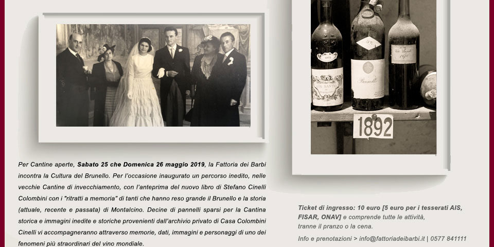 La Cultura del Brunello alla Fattoria dei Barbi