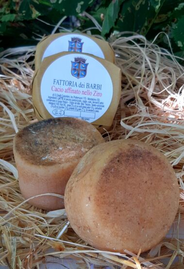Caseificio dei Barbi | Cacio affinato nello Ziro