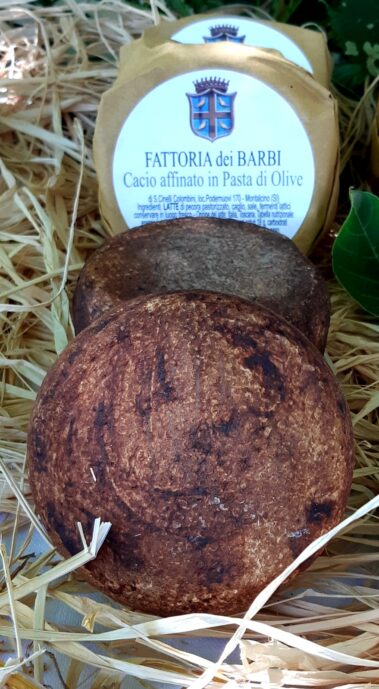 Caseificio dei Barbi | Cacio affinato in Pasta d'Olive