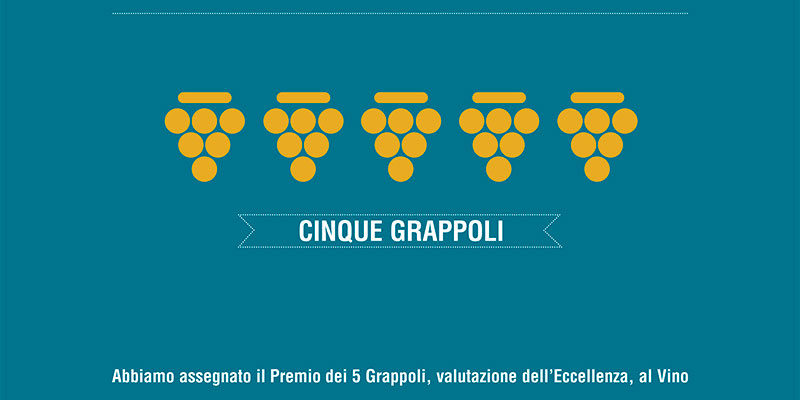 5 Grappoli da Bibenda 2022 al Brunello di Montalcino Vigna del Fiore 2016 Fattoria dei Barbi 5 Grappoli da Bibenda 2022 al Brunello di Montalcino Vigna del Fiore 2016 Fattoria dei Barbi