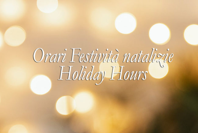 Holiday Opening Hours