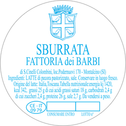 Caseificio dei Barbi | Sburrata