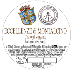 Caseificio dei Barbi | Eccellenze di Montalcino | Cacio al Vinsanto