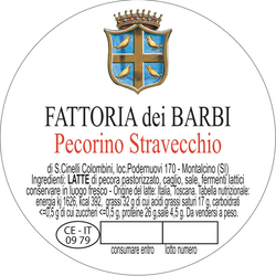 Caseificio dei Barbi | Pecorino Stravecchio